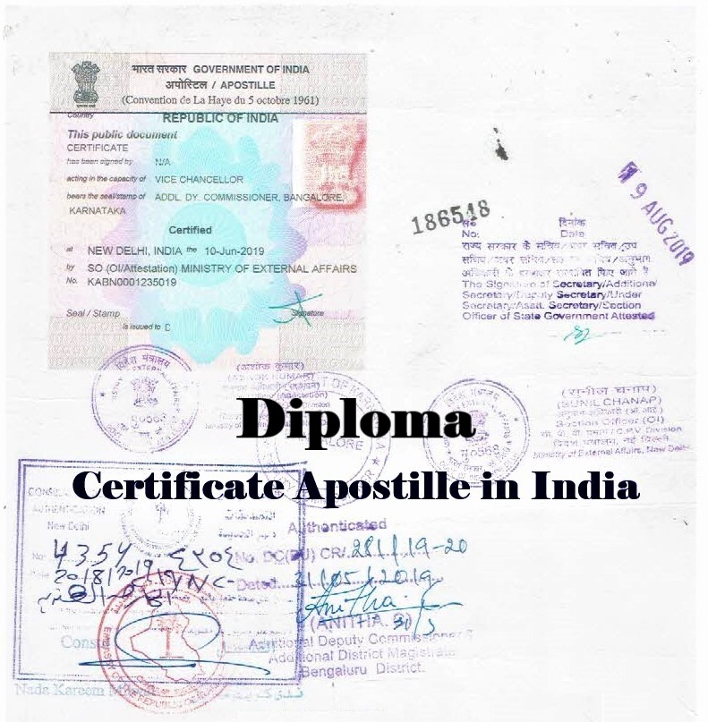 Lakshadweep Kavaratti Issued Diploma Certificate Apostilleattestation